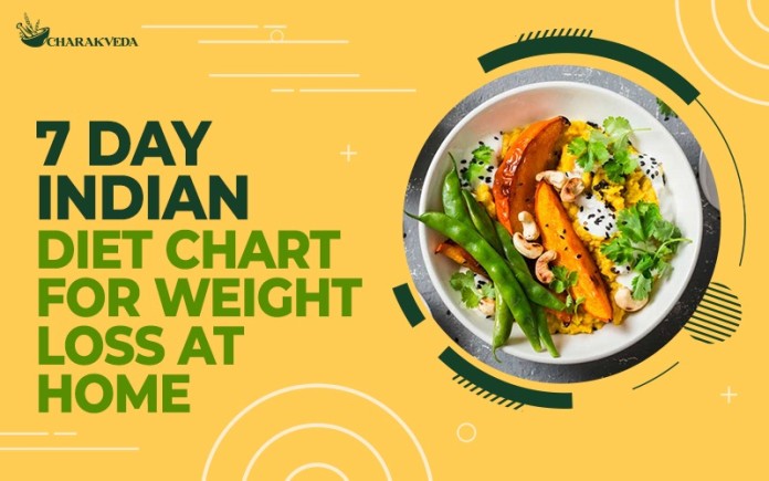 7 Day Indian Diet Chart For weight loss