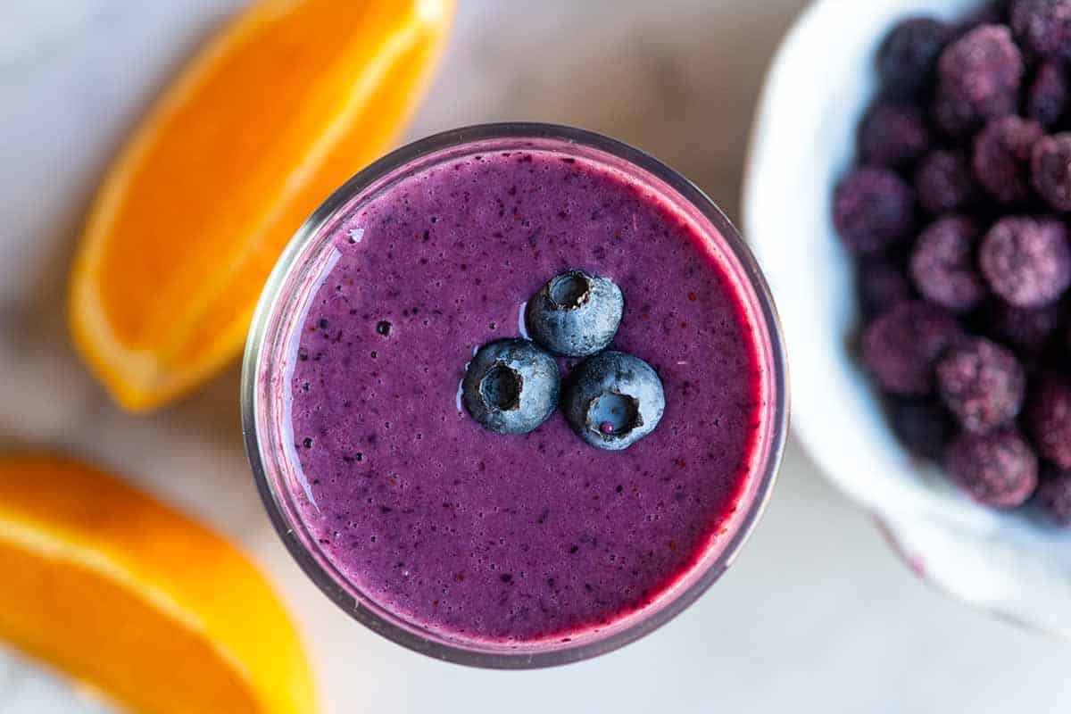 Lemon & Blueberry Smoothie